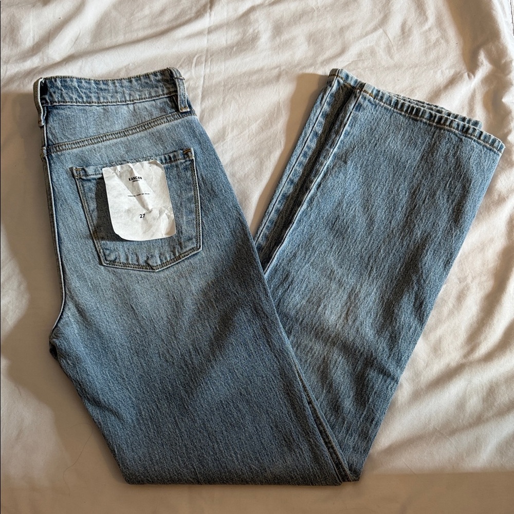 KanCan Classic Blue Straight Leg Jeans